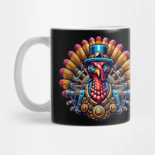 Steampunk Thanksgiving Turkey by HolidayBug